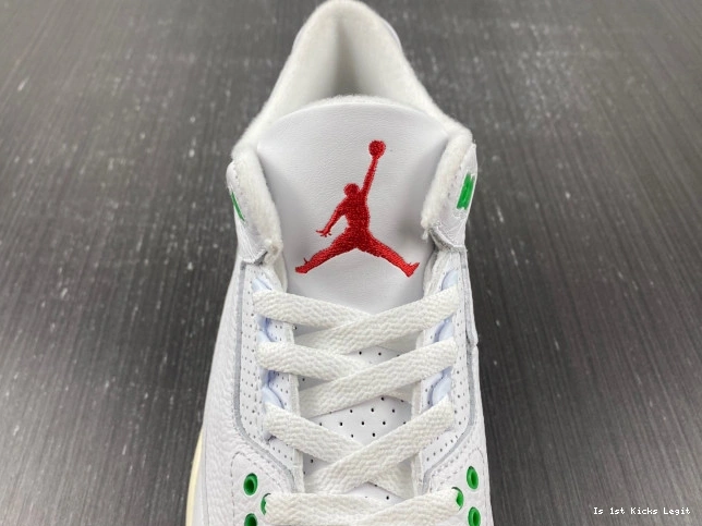 Jordan Green CK9246-136 (W) Retro 3 Lucky 0814